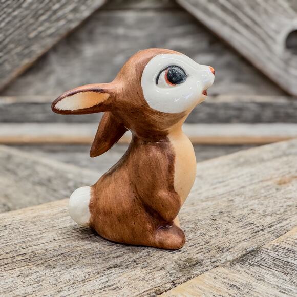 Sweetest 1970's Vintage Goebel/W.Germany Miniature Disney Thumper Figurine-2.5"H - Picture 4 of 6